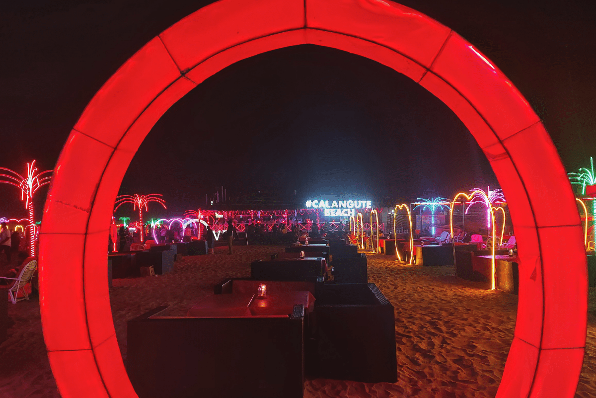 Beach Night view