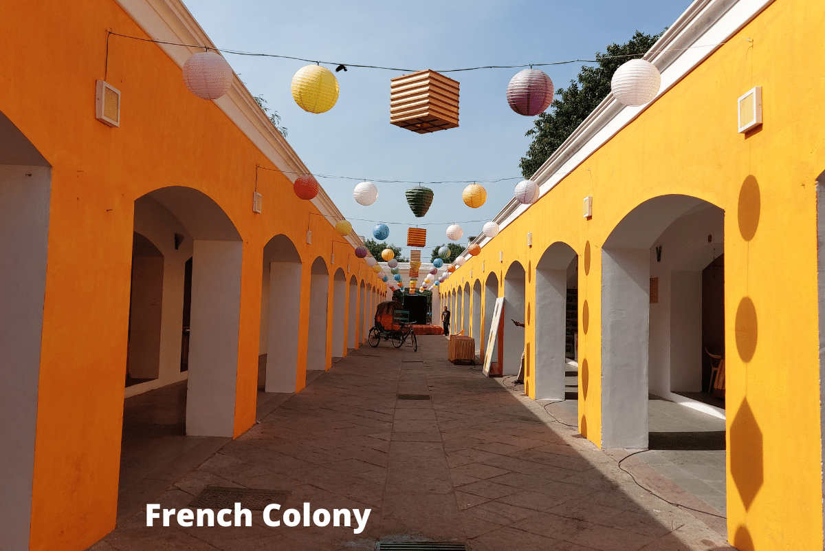 French Colony, Pondicherry-The French in India