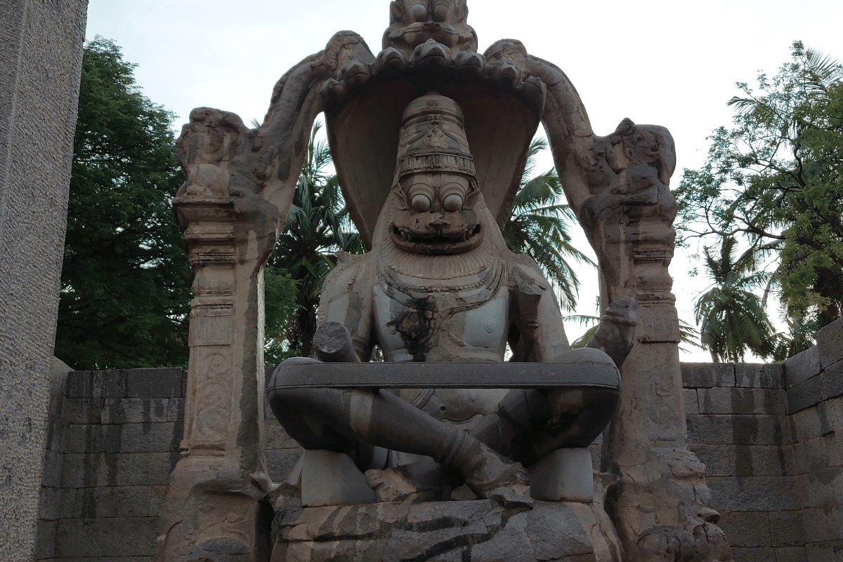 Narasimha Shrine,Hampi